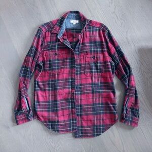 J. Crew Wallace and Barnes Flannel Shirt